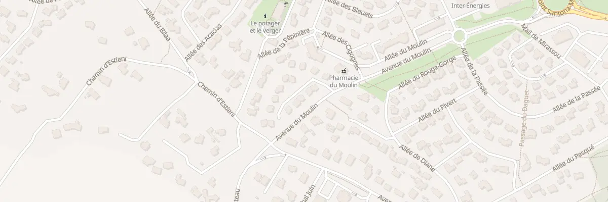 Plan du 5 Rue du Hameau du Moulin à Lons