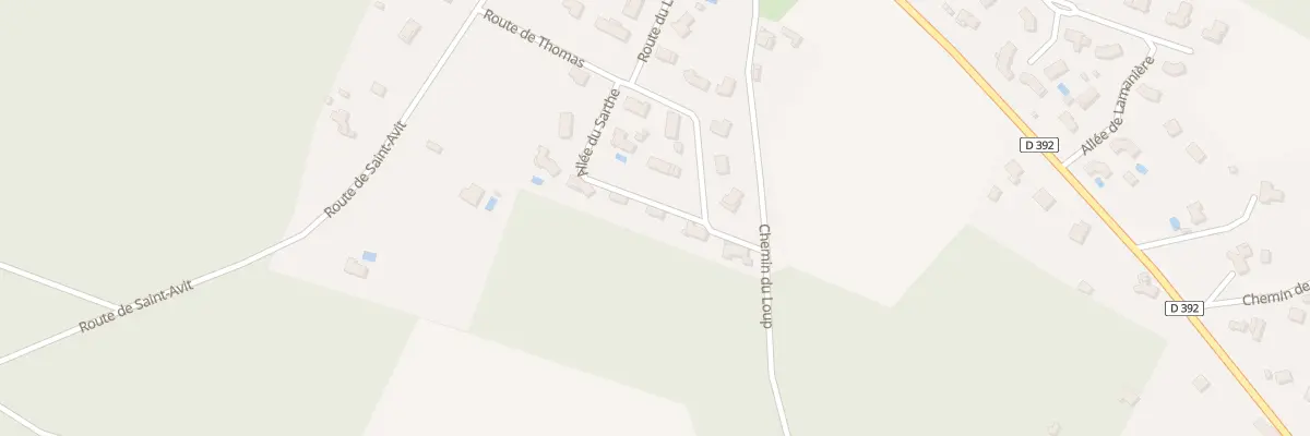 Plan du 183 All du Sarthe à Lucbardez-et-Bargues