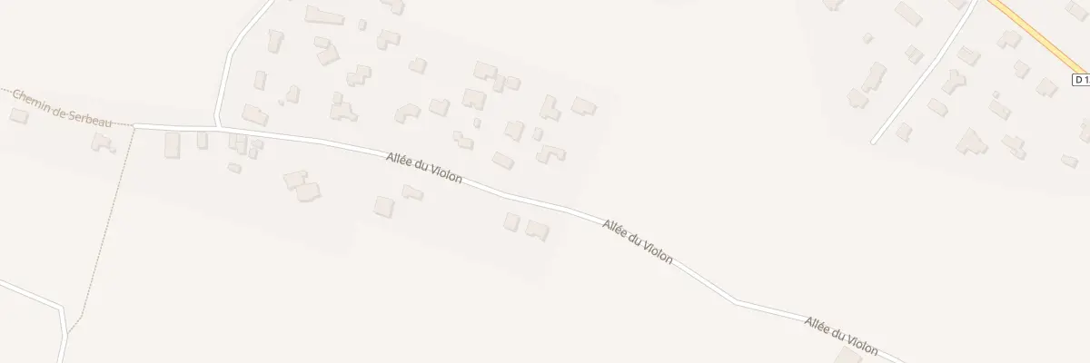 Plan du 29 All du Violon à Bonnetan