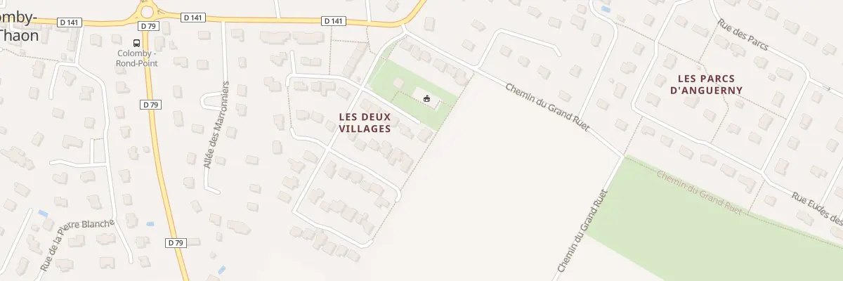 Plan du 12 Imp des Deux Villages à Colomby-Anguerny