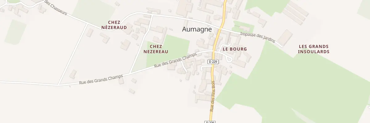 Plan du 1 Imp du Tertre à Aumagne