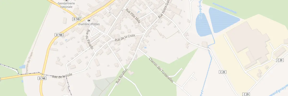 Plan du 17 Rue Rouillon à Champdeniers