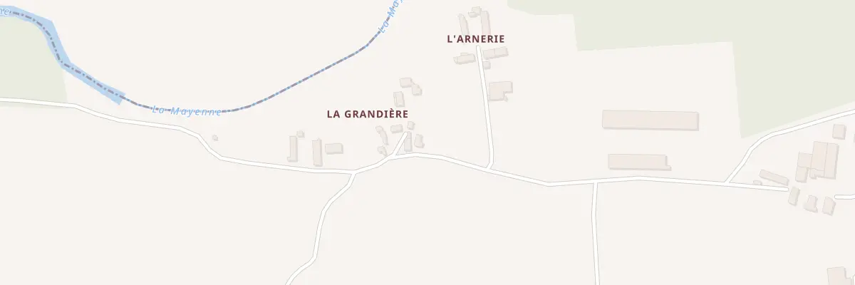 Plan du 899 Rte du Château à Saint-Julien-du-Terroux