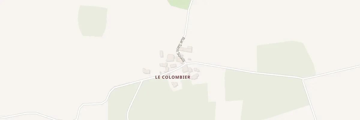 Plan du 12 Rue du Colombier à Saint-Pierre-de-Juillers