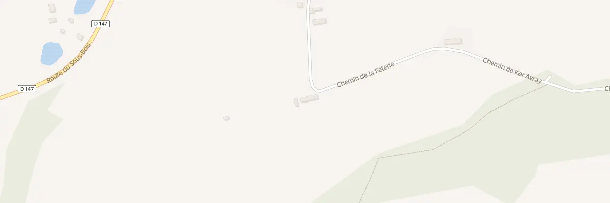 Plan du 2 Che de la Bilheuderie au Ribay