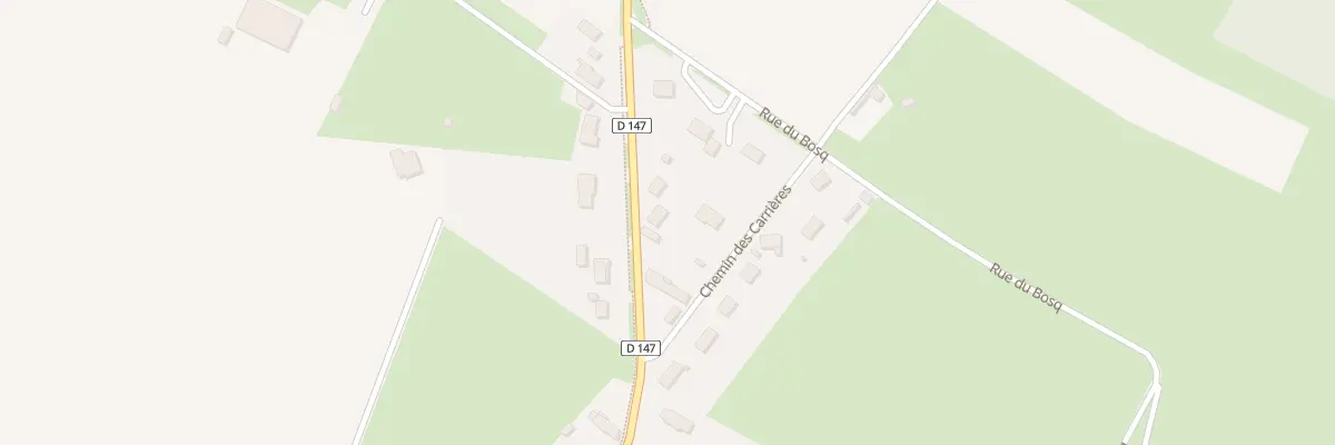 Plan du 3 Rte du Pont de Coudray à Feuguerolles-Bully