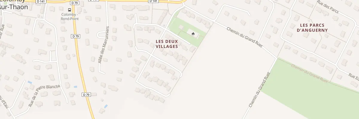 Plan du 9 Rue Romain Mauger à Colomby-Anguerny