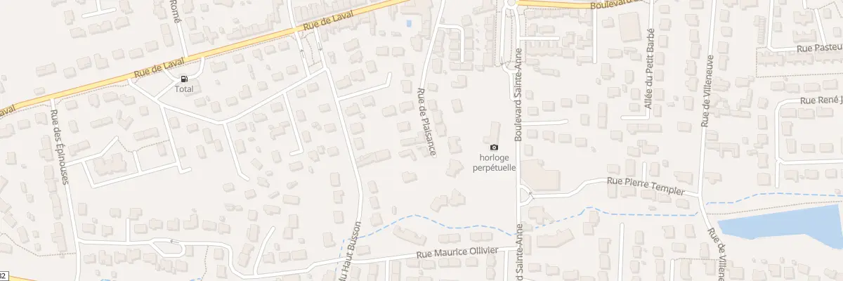 Plan du 8 Rue de Plaisance à Évron