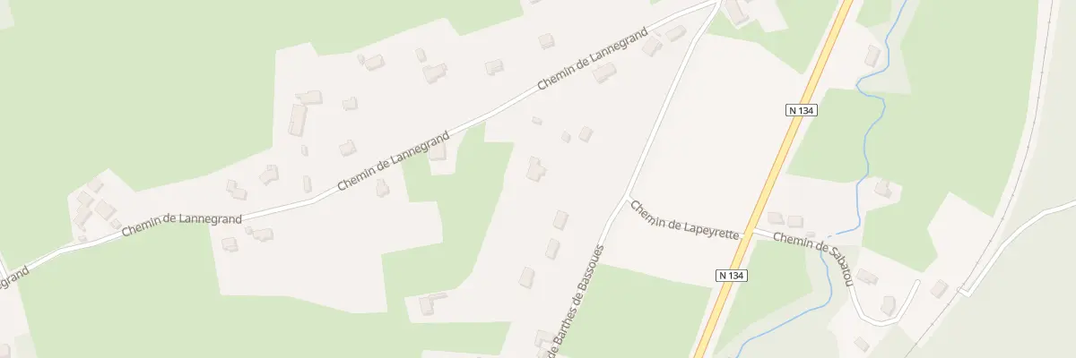 Plan du 66 Che de Barthes de Bassoues à Gan