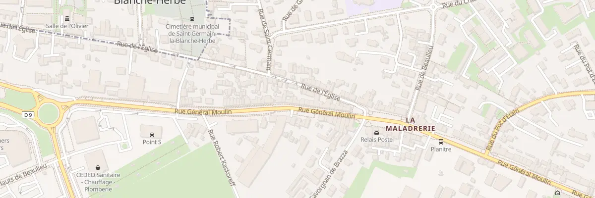 Plan du 116 Rue Général Moulin à Caen