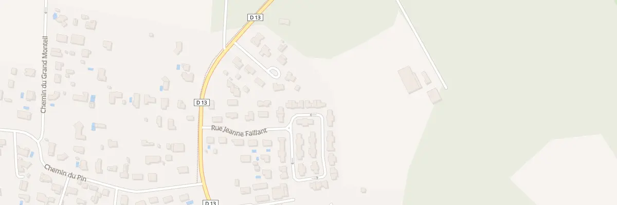 Plan du 58 Rue Jeanne Faillant à Sallebœuf
