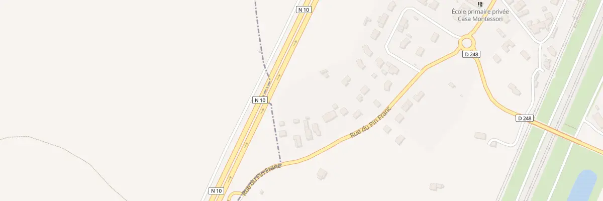 Plan du 40 Rue du Pin Franc à Gauriaguet