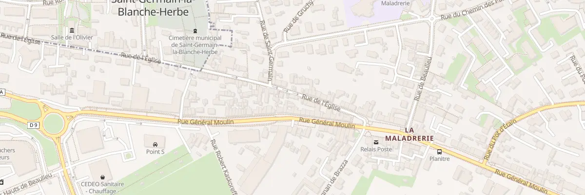 Plan du 27 Rue de l’Église à Caen