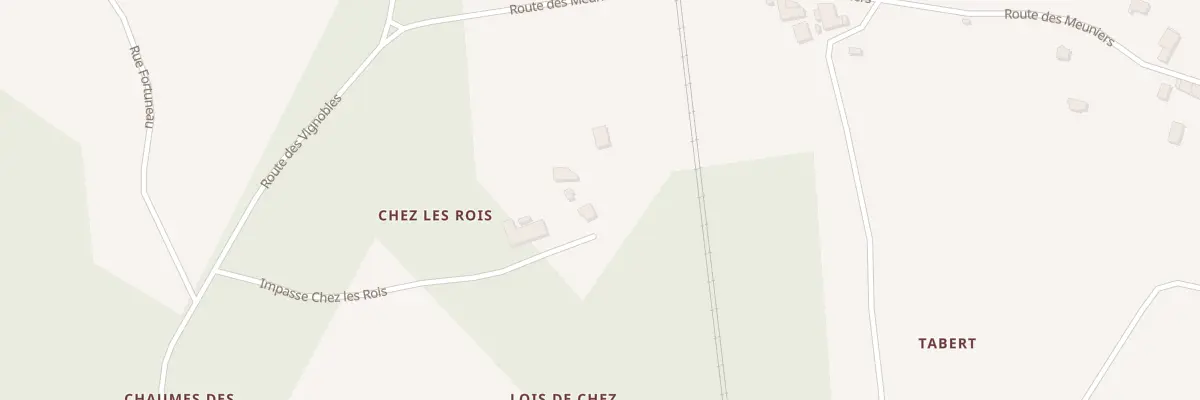 Plan du 7 Imp Chez les Rois à Coux