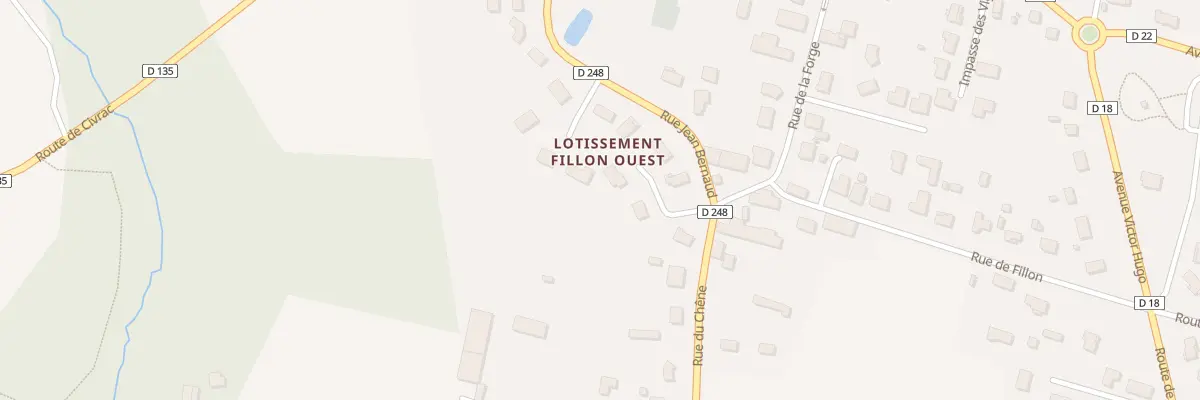 Plan du 369 Fillon Ouest à Saint-Mariens