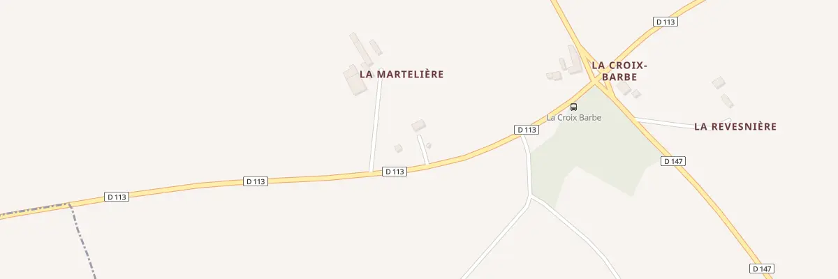 Plan du 5065 La Marteliere à Hardanges