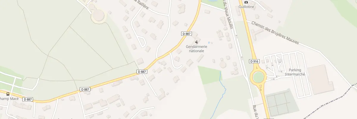 Plan du 6 Imp des Verts Prés à Bagnoles de l’Orne Normandie