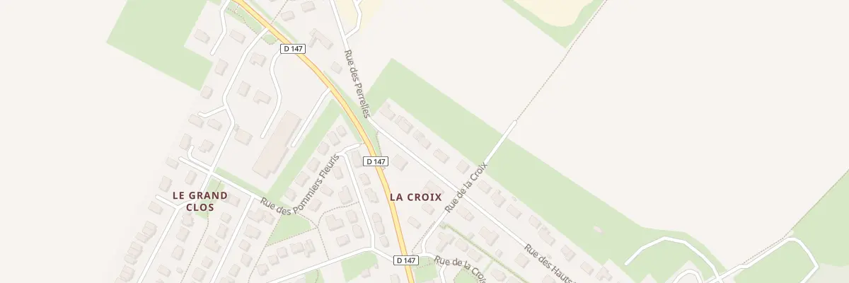 Plan du 5 Rue des Hauts Vents à Feuguerolles-Bully