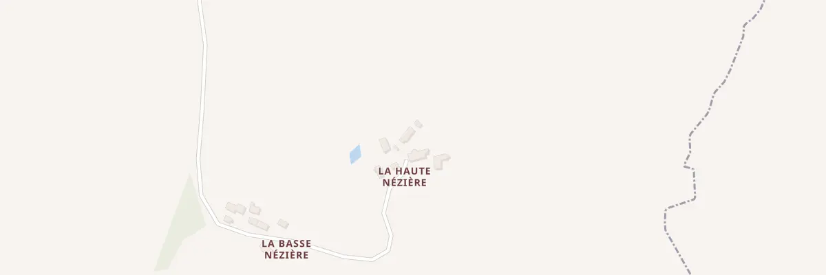 Plan du 5060 La Haute Neziere à Saint-Julien-du-Terroux