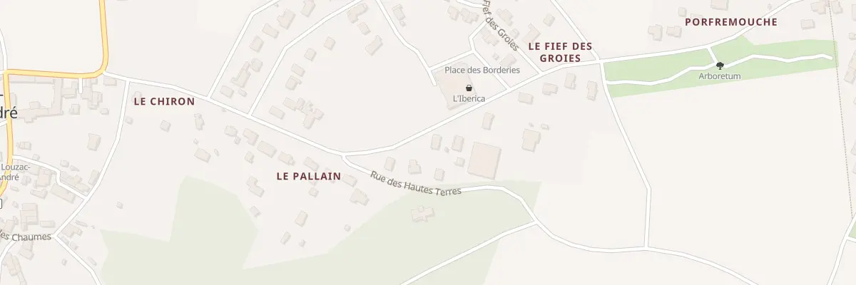 Plan du 8 Le Pallain à Louzac-Saint-André