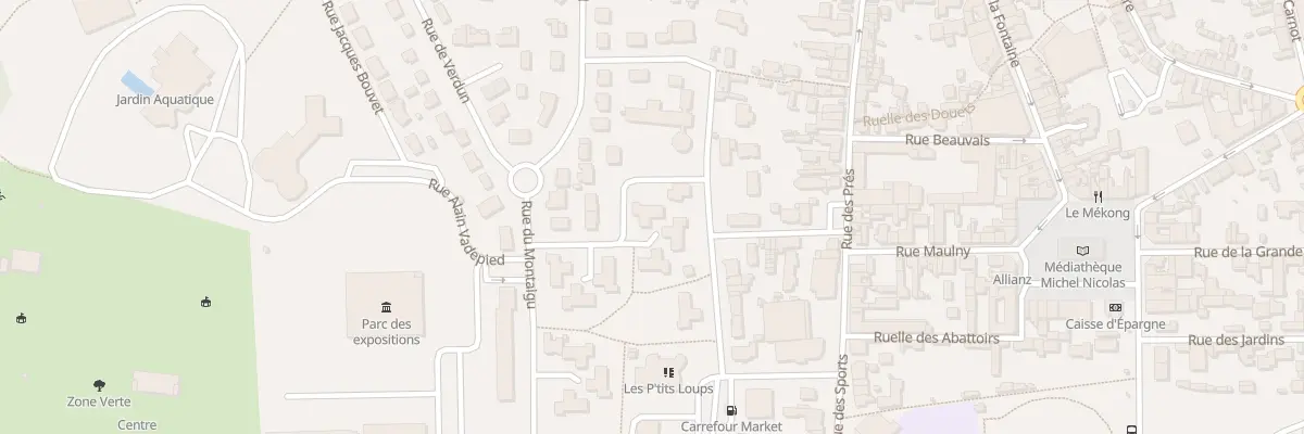 Plan du 1B Rue des Coevrons Evron à Évron