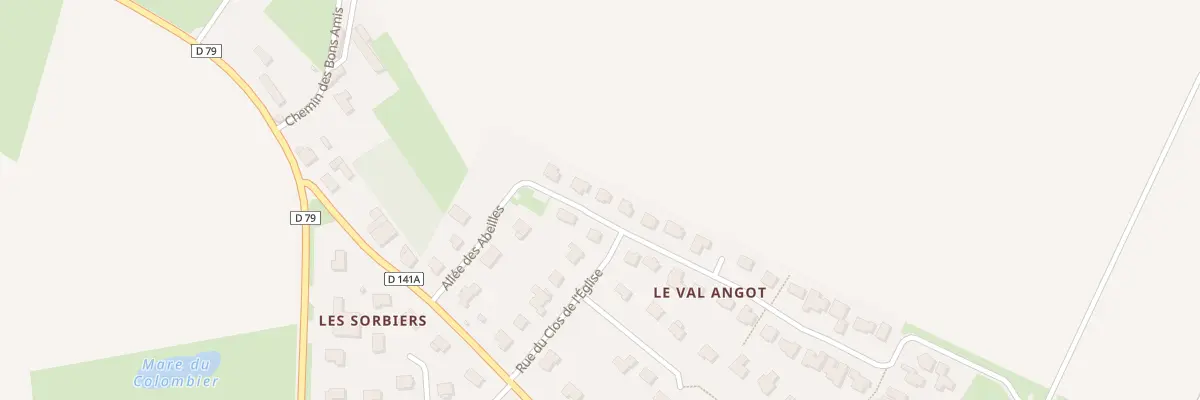 Plan du 24 Rue Bill Ross à Colomby-Anguerny