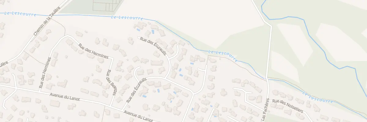 Plan du 22 Imp des Ecureuils à Lescar