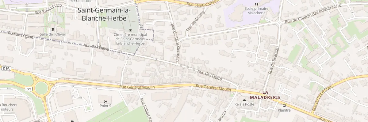 Plan du 66 Rue de l’Église à Caen