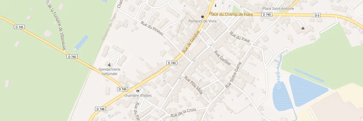 Plan du 3 Rue de l’Arsenal à Champdeniers