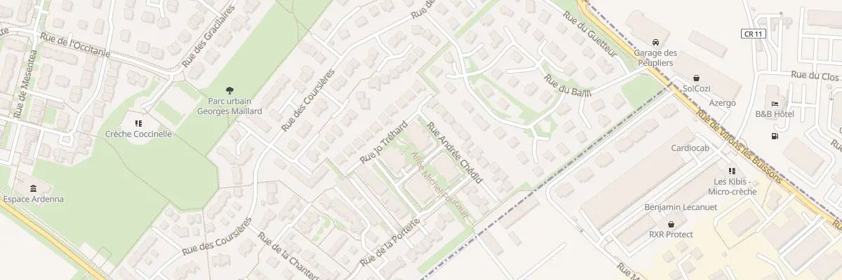 Plan du 4 Rue Marguerite Duras à Saint-Germain-la-Blanche-Herbe
