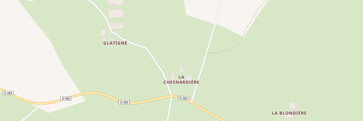 Plan du 5069 La Chesnardiere à Saint-Pierre-sur-Erve