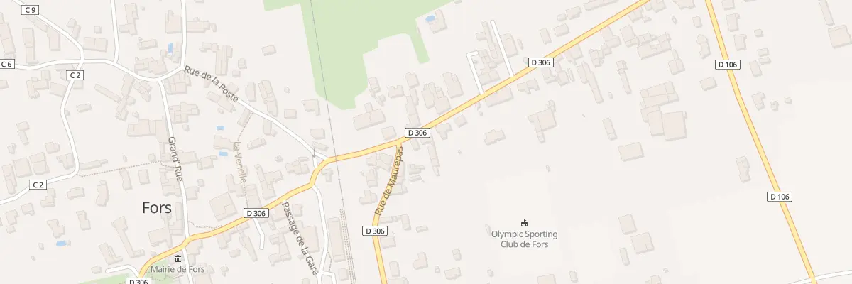 Plan du 10 Rue de l’Infirmerie à Fors