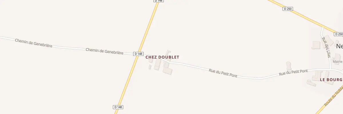 Plan du 14 Rue du Petit Pont à Neuillac