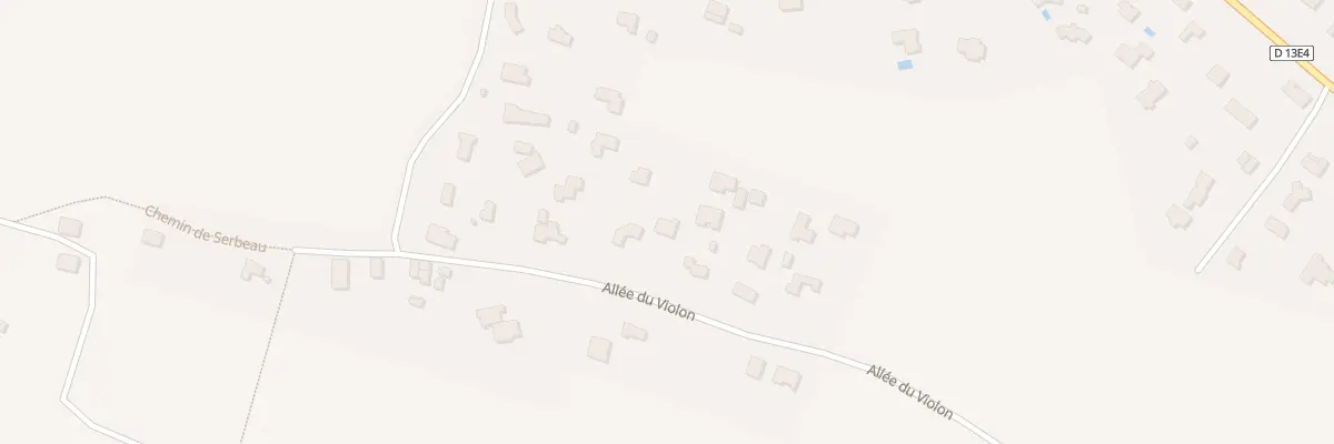 Plan du 21 All du Violon à Bonnetan