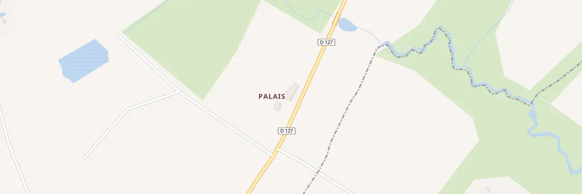 Plan du 5129 Le Palais à Pougne-Hérisson