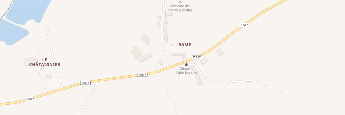 Plan du 122 Ham de Rame à Sainte-Gemmes-le-Robert