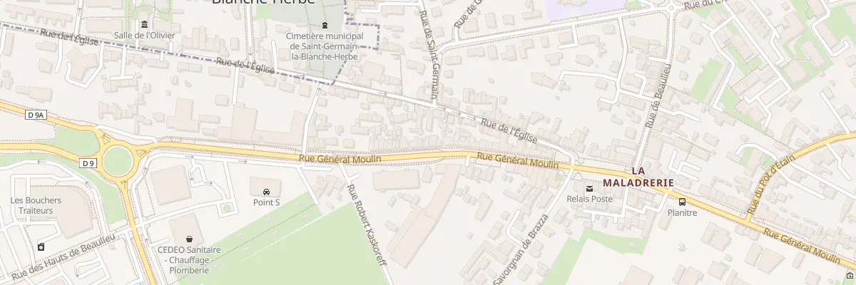 Plan du 132 Rue Général Moulin à Caen