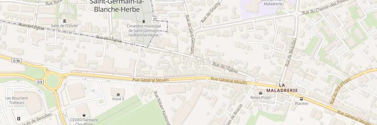 Plan du 43 Rue de l’Église à Caen