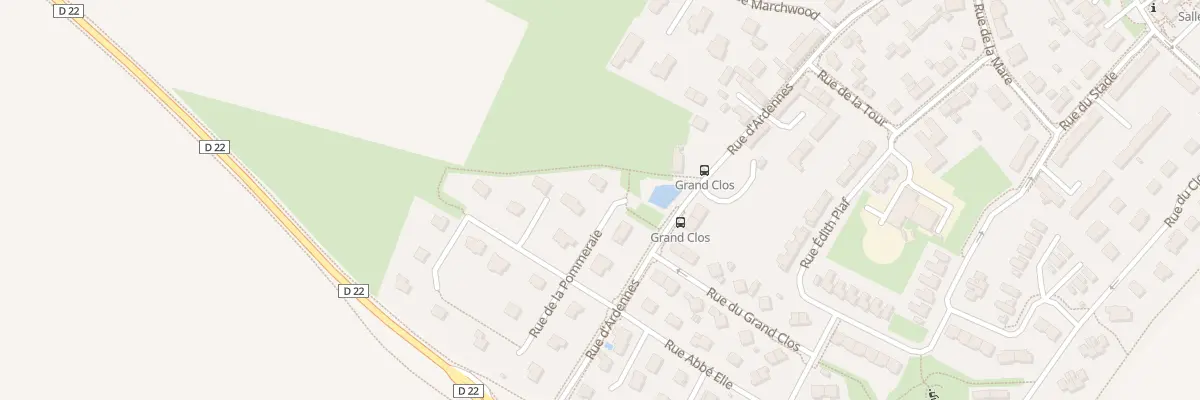 Plan du 6 Rue de la Pommeraie à Saint-Contest