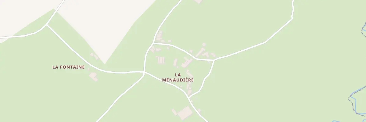 Plan du 11 La Ménaudière à Boismé