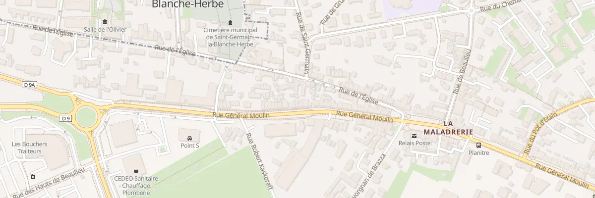 Plan du 134B Rue Général Moulin à Caen