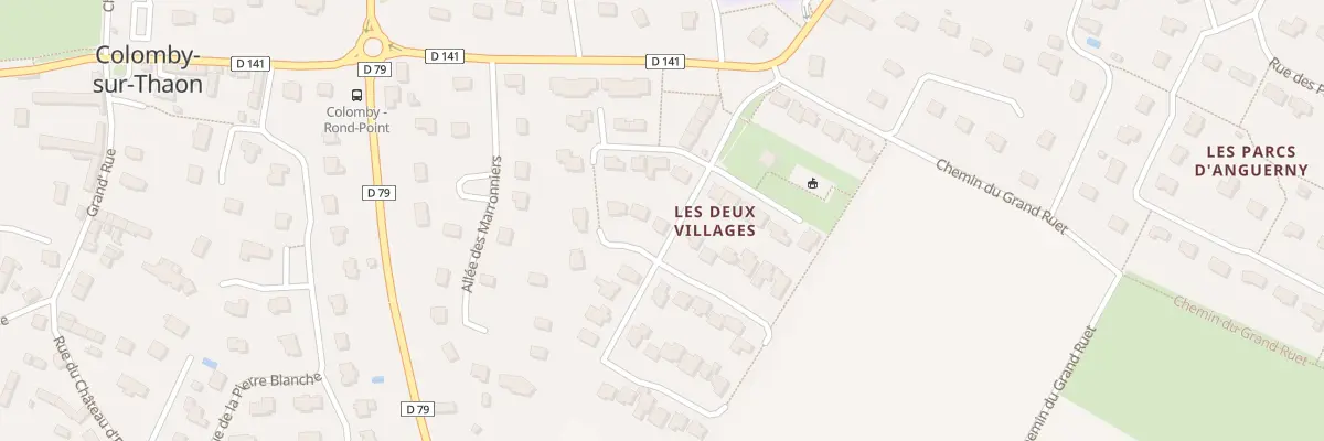 Plan du 13 Rue Colombine à Colomby-Anguerny