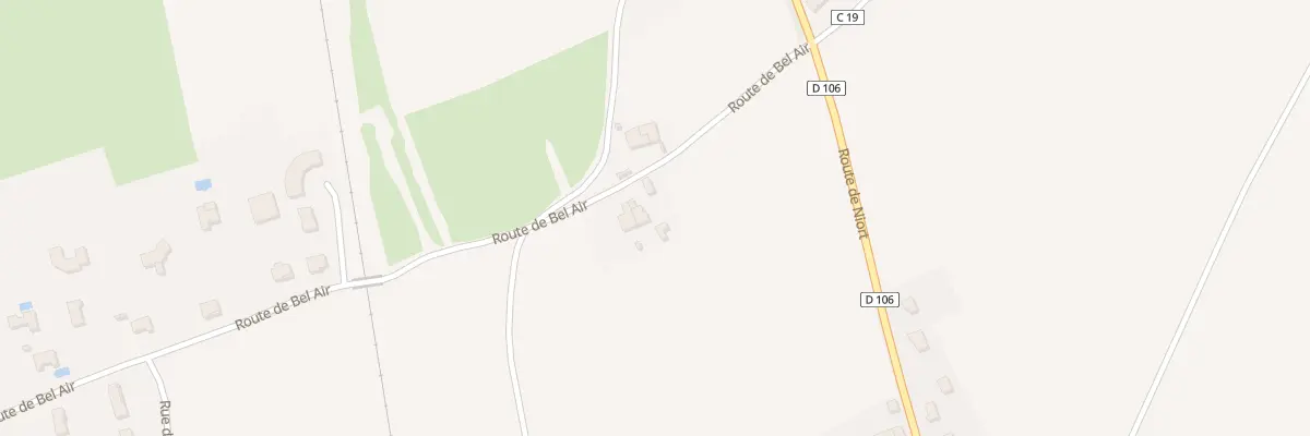 Plan du 74 Rte de Bel Air à Fors