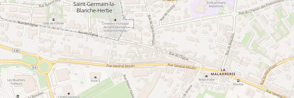 Plan du 47 Rue de l’Église à Caen
