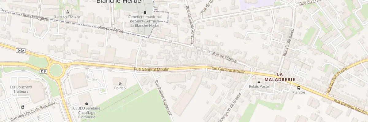 Plan du 136 Rue Général Moulin à Caen