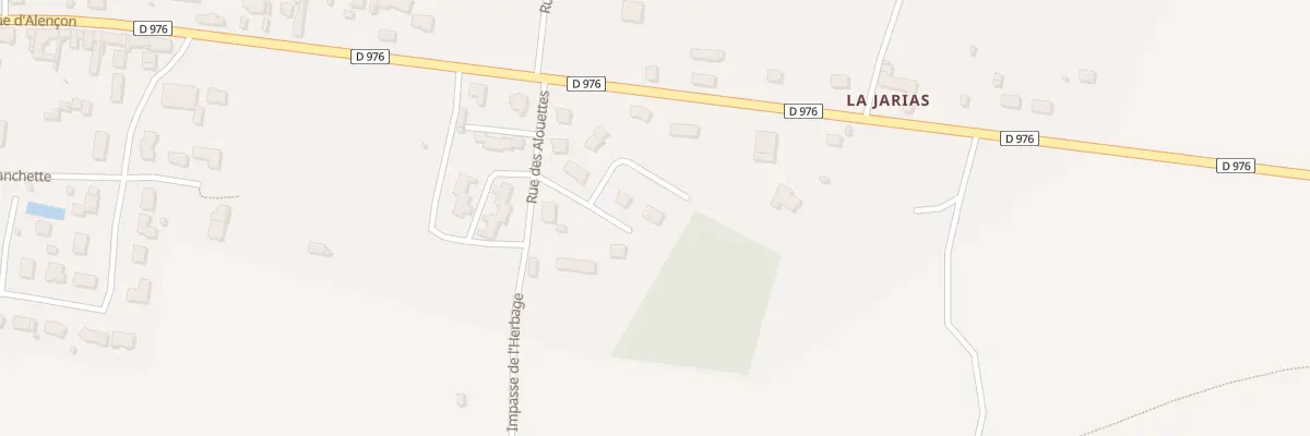 Plan du 5 Rue des Chardonnerets à Rives d’Andaine