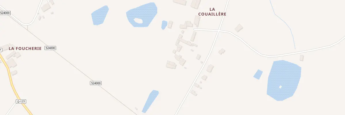 Plan du 5126 La Couaillère à Clessé