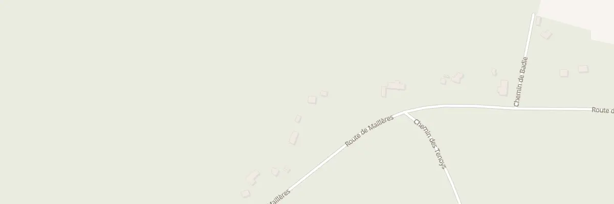 Plan du 3150 Rte de Maillères à Arue