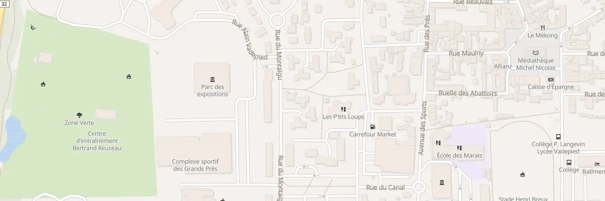Plan du 19 Rue du Montaigu à Évron