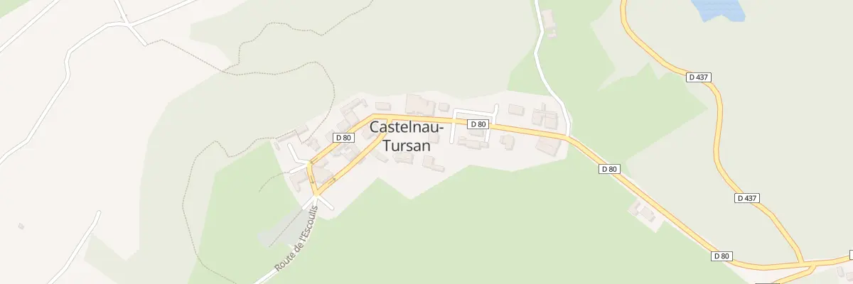 Plan du 170 Rue du Village à Castelnau-Tursan